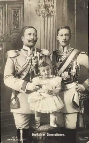 Ak Kaiser Wilhelm II., Kronprinz Wilhelm von Preußen, Prinz Wilhelm, Liersch 1778