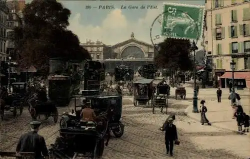 Ak Paris X., Gare de l’Est