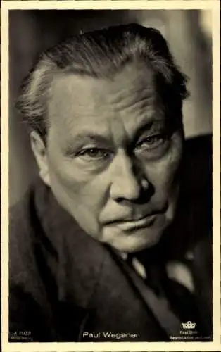 Ak Schauspieler Paul Wegener, Portrait, Ross Verlag Nr. A 3142/1