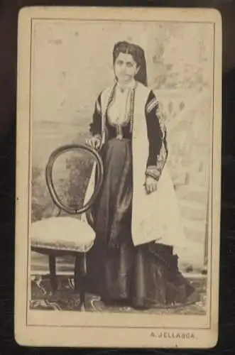 CdV Portrait Milena von Montenegro