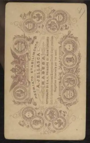 CdV Portrait Milena von Montenegro