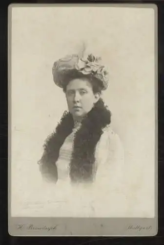 Cabinet Foto Herzogin Margarete Sophie von Württemberg, geb. von Österreich