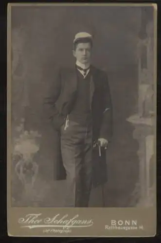 Cabinet Foto Prinz Eitel Friedrich von Preußen