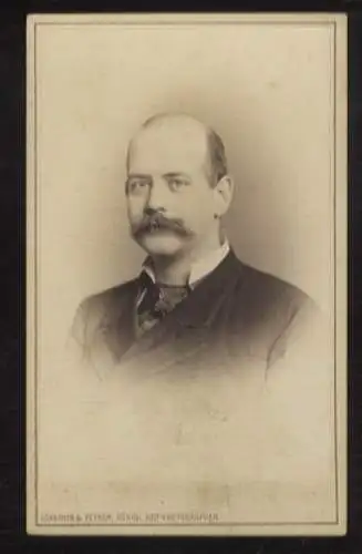 CdV Portrait Wilhelm von Bismarck