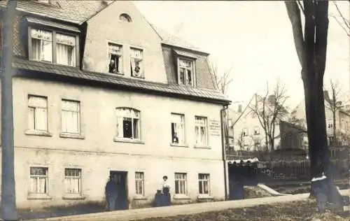 Foto Ak Elterlein im Erzgebirge, Wohnhaus