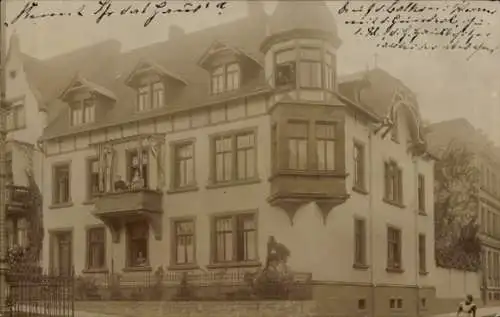 Foto Ak Lutherstadt Eisleben, Wohnhaus