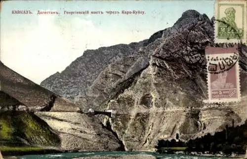 Ak Dagestan Russland, Kaukasus, Kara-Kouissoi