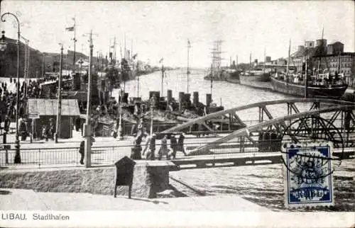 Ak Liepaja Libau Lettland, Stadthafen