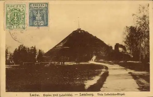 Ak Lwiw Lwów Lemberg Ukraine, Unia Lubelska-Hügel