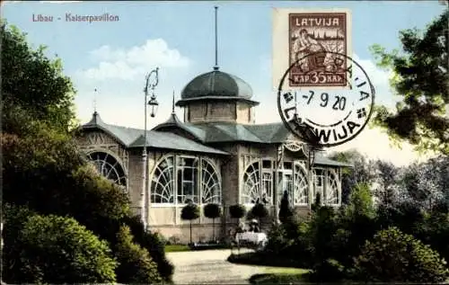 Ak Liepaja Libau Lettland, Kaiserpavillon