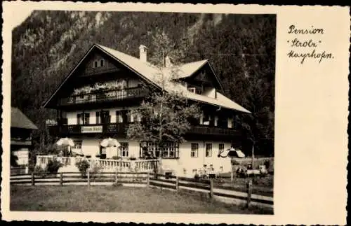 Ak Mayrhofen in Tirol, Pension Strolz