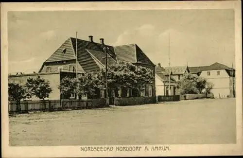 Ak Norddorf auf Amrum Nordfriesland, Wohnhäuser