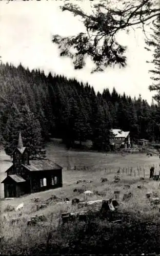 Foto Ak Thal Niederösterreich, Unterberghaus, Wienerwald