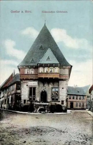 Ak Goslar am Harz, Altdeutsches Gildehaus