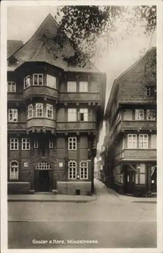 Ak Goslar am Harz, Münzstraße
