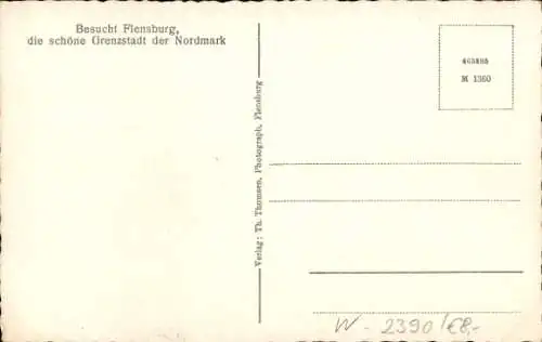 Ak Flensburg in Schleswig Holstein, Am ZOB, Teilansicht