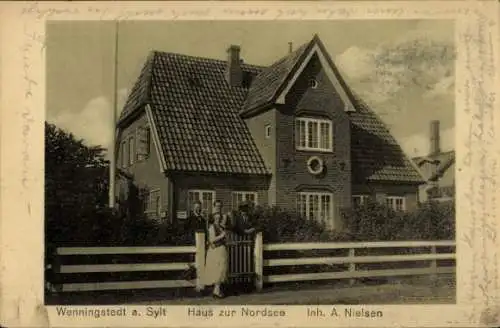 Ak Wenningstedt auf Sylt, Haus zur Nordsee