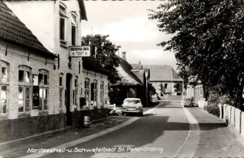 Ak Nordseebad Sankt Peter Ording, Teilansicht
