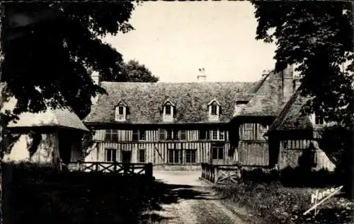 Ak Livarot Calvados, Manoir de la Cauvinière