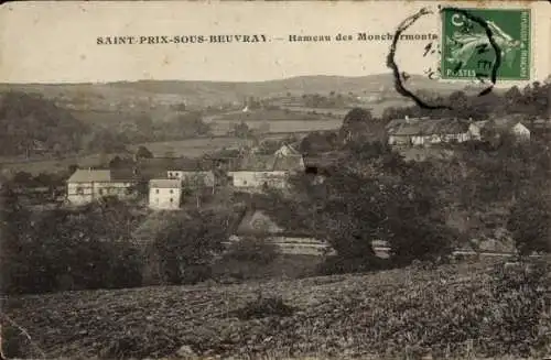 Ak Saint-Prix-sous-Beuvray Saône-et-Loire, Weiler Monchurmonts