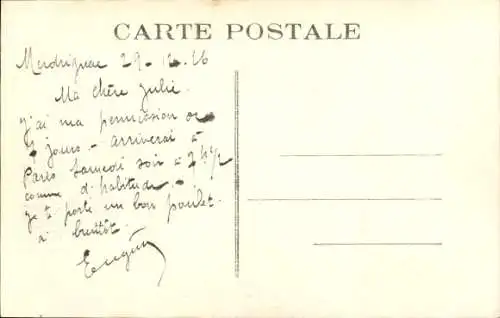 Ak Merdrignac Côtes-d'Armor, Gesamtansicht, Südküste