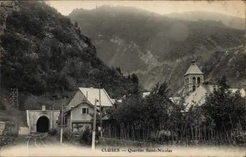Ak Cluses Haute Savoie, Bezirk Saint-Nicolas