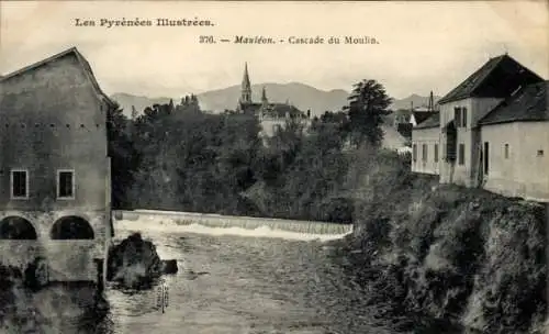 Ak Mauléon Licharre Pyrénées Atlantiques, Cascade du Moulin
