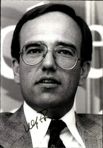 Ak Politiker Ulf Fink, Portrait, CDU, Autogramm