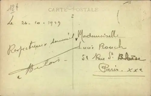 Ak Criel-sur-Mer Seine Maritime, La Promenade, Hotel de la Plage