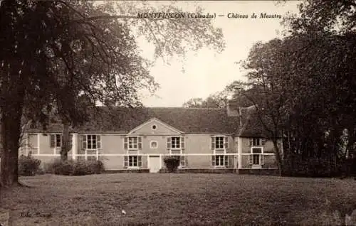Ak Montpinçon Calvados, Chateau de Meautry