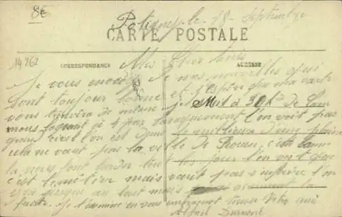 Ak Potigny-Calvados, Marie Jolys Lavoir