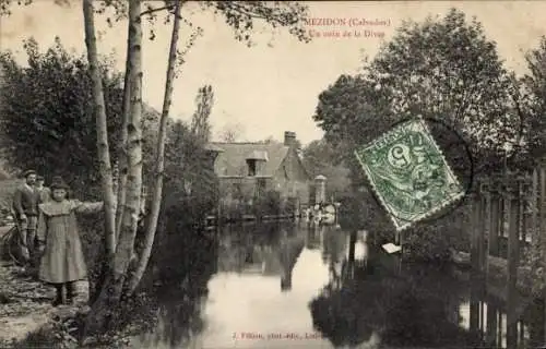 Ak Mézidon Calvados, Eine Ecke der Tauchgänge