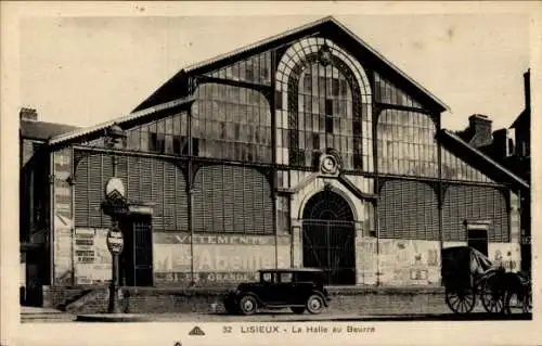 Ak Lisieux Calvados, La Halle au Beurre