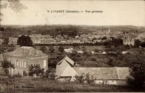 Ak Livarot Calvados, Gesamtansicht
