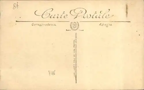 Ak Langrune sur Mer Calvados, Villen auf den Klippen