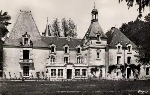 Ak Petit-Bersac Dordogne, Schloss Mas-de-Montet