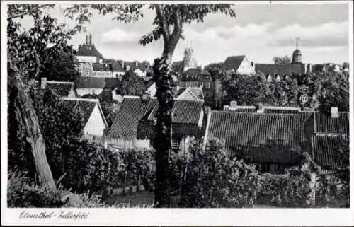 Ak Clausthal Zellerfeld im Oberharz, Gesamtansicht