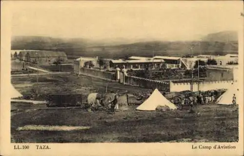 Ak Taza Maroc, Das Luftfahrtlager