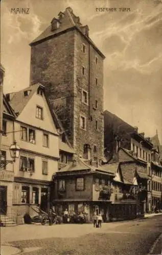 Ak Mainz am Rhein, Eiserner Turm