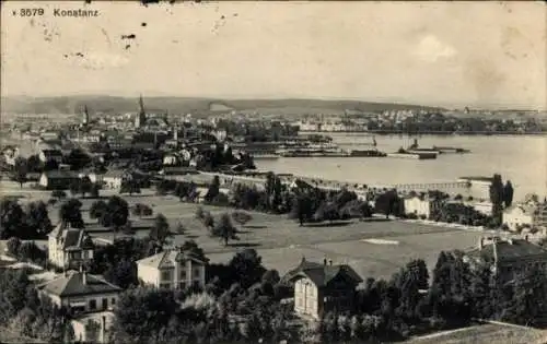 Ak Konstanz am Bodensee, Gesamtansicht