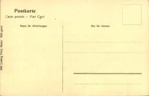 Ak  Kapellen Stolzenfels Koblenz, Teilansicht