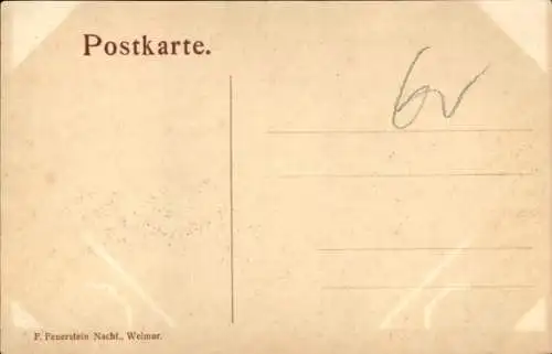 Ak Weimar in Thüringen, Goethes Rosengarten