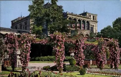 Ak Stuttgart in Württemberg, Villa Berg
