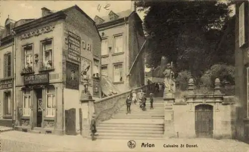 Ak Arlon Aarlen Wallonien Luxemburg, Calvaire St. Donat.