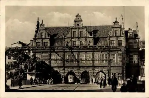 Ak Gdańsk Danzig, Grünes Tor