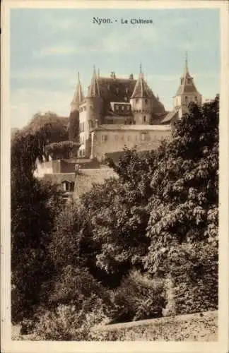 Ak Nyon Kanton Waadt, Schloss