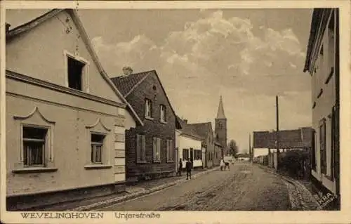 Ak Wevelinghoven Grevenbroich in Westfalen, Unterstraße