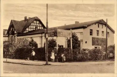Ak Birkenwerder in Brandenburg, Restaurant zum alten Bergschloss