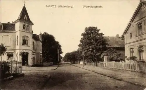 Ak Varel in Oldenburg Jadebusen, Oldenburgerstraße