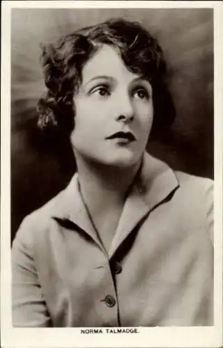 Ak Schauspielerin Norma Talmadge, Portrait